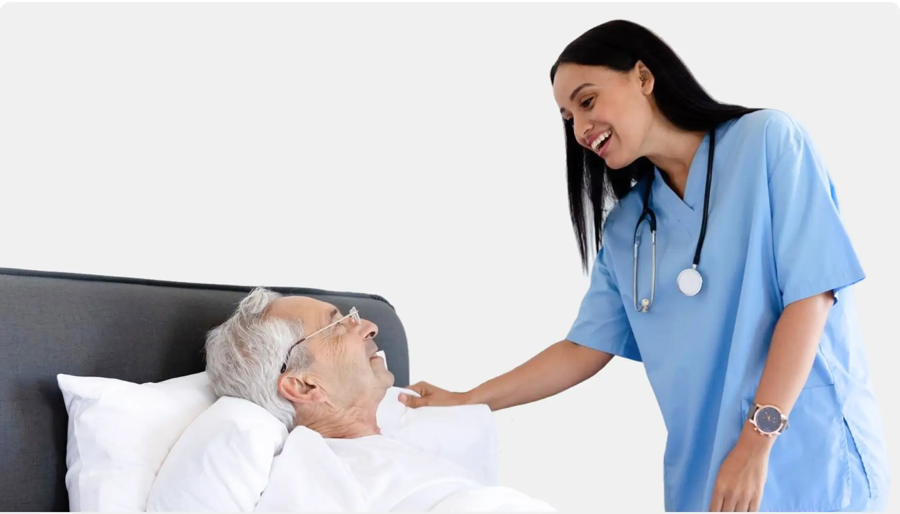 Support in getting ready for night and night care