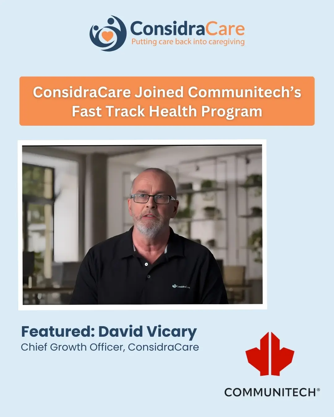 David Vicary Chief Growth Offices ConsidraCare