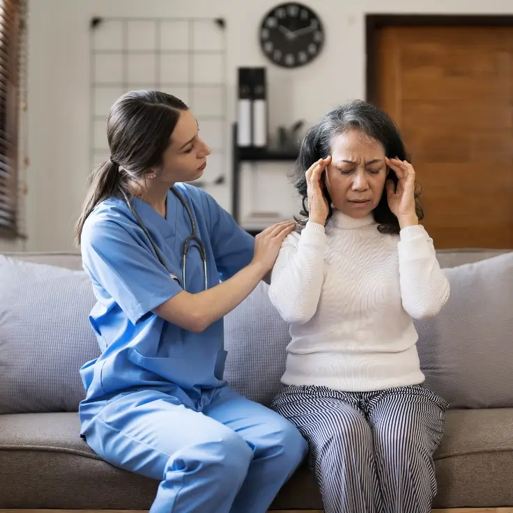 distress in Senior Home Care